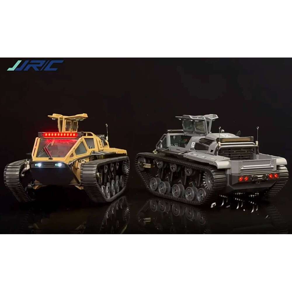 JHD For JJRC C8812 2.4G Full Scale Tracked Tank RC Car Model 360 Degree Rotation Drift Remote Control Off-Road Vehicle Y260131