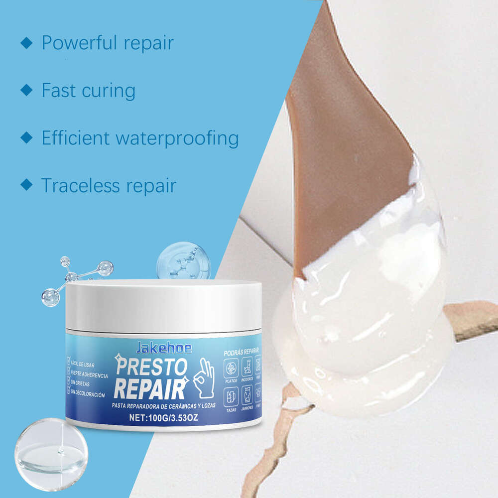 Ceramic Bathroom Kitchen Tile Waterproof Wear-resistant Craft Household Repair Paste S260202