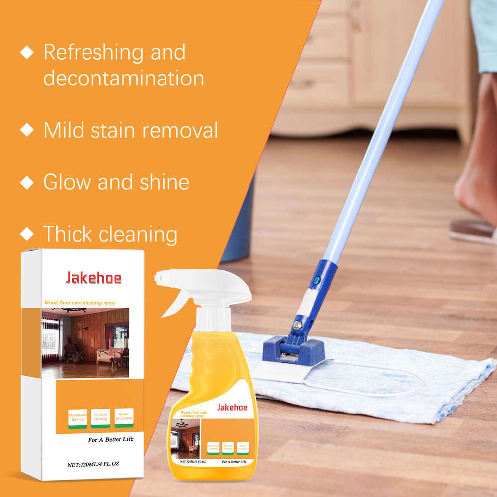 JAKEHOE Wax Cleaning Spray Polishing Color Protection Nourishing Anti-Drying Floor Cleaner S260202