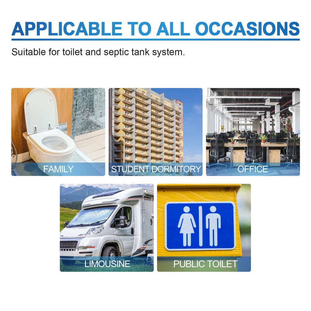 Jue-Fish Deodorizer Descaler Urine Stain Toilet Drain Cleaner Tablets S260202