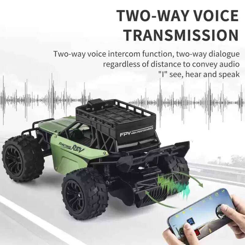RC 5G WIFI Long Range Real Time Voice Chatting Radio Speaker Toy Drift Car With 1080P Camera For Adults FPV Christmas Gifts Y260131