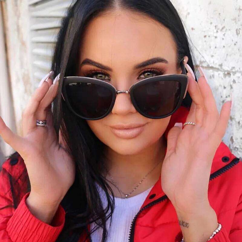 New Fashion Sunglasses High Quality Retro Sun Glasses Classic Cat Eyes Women And Men Luxury Eyeglass UV400 H260202