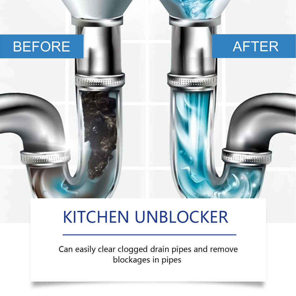 Jaysuing Kitchen Drain Pipe Blockage Grease Cleaner S260202