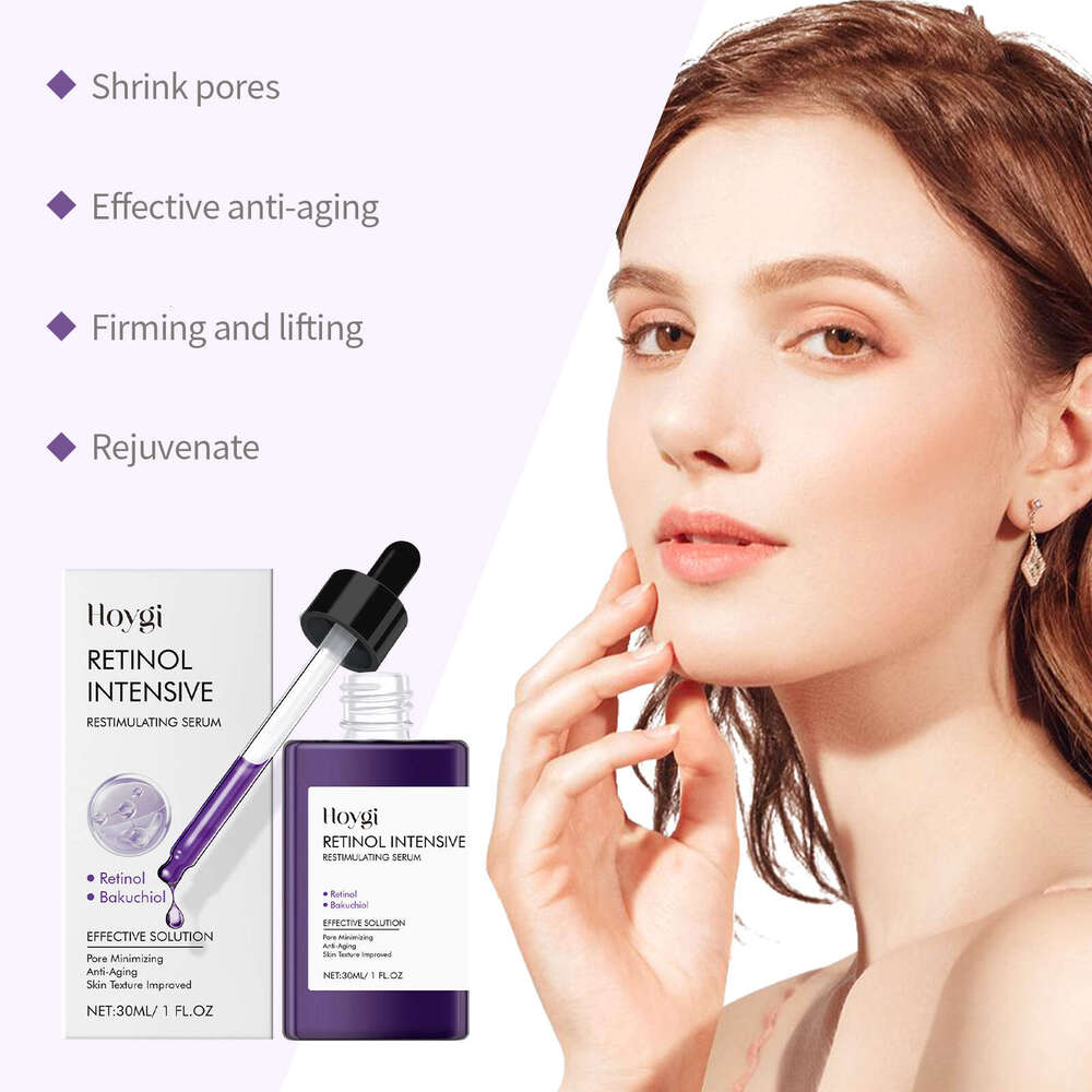 Hoygi Retinol Gentle Hydrating Moisturizing Softening Facial Skin Daily Skincare Serum S260131