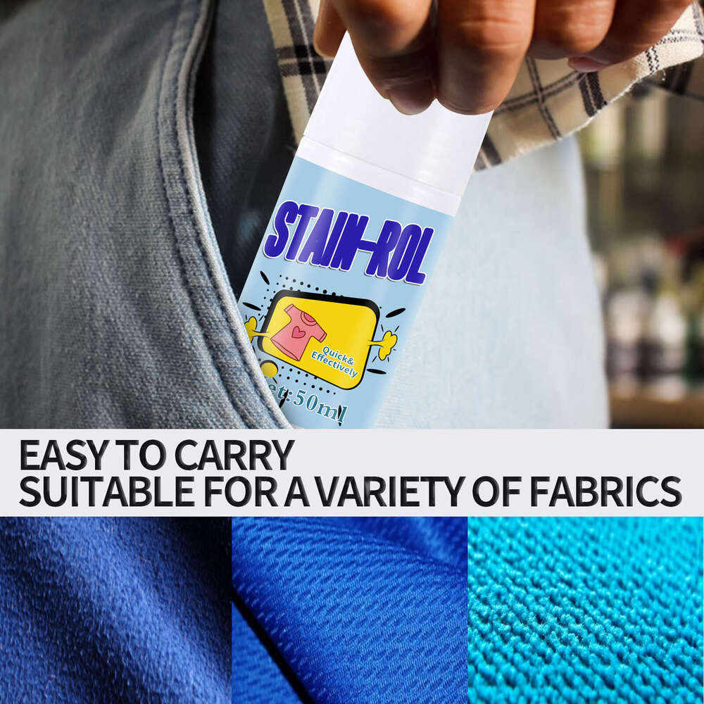 White Clothes Dry Cleaning Roller Cleaner Portable Fabric Stain Remover Removes Various Stains S260202