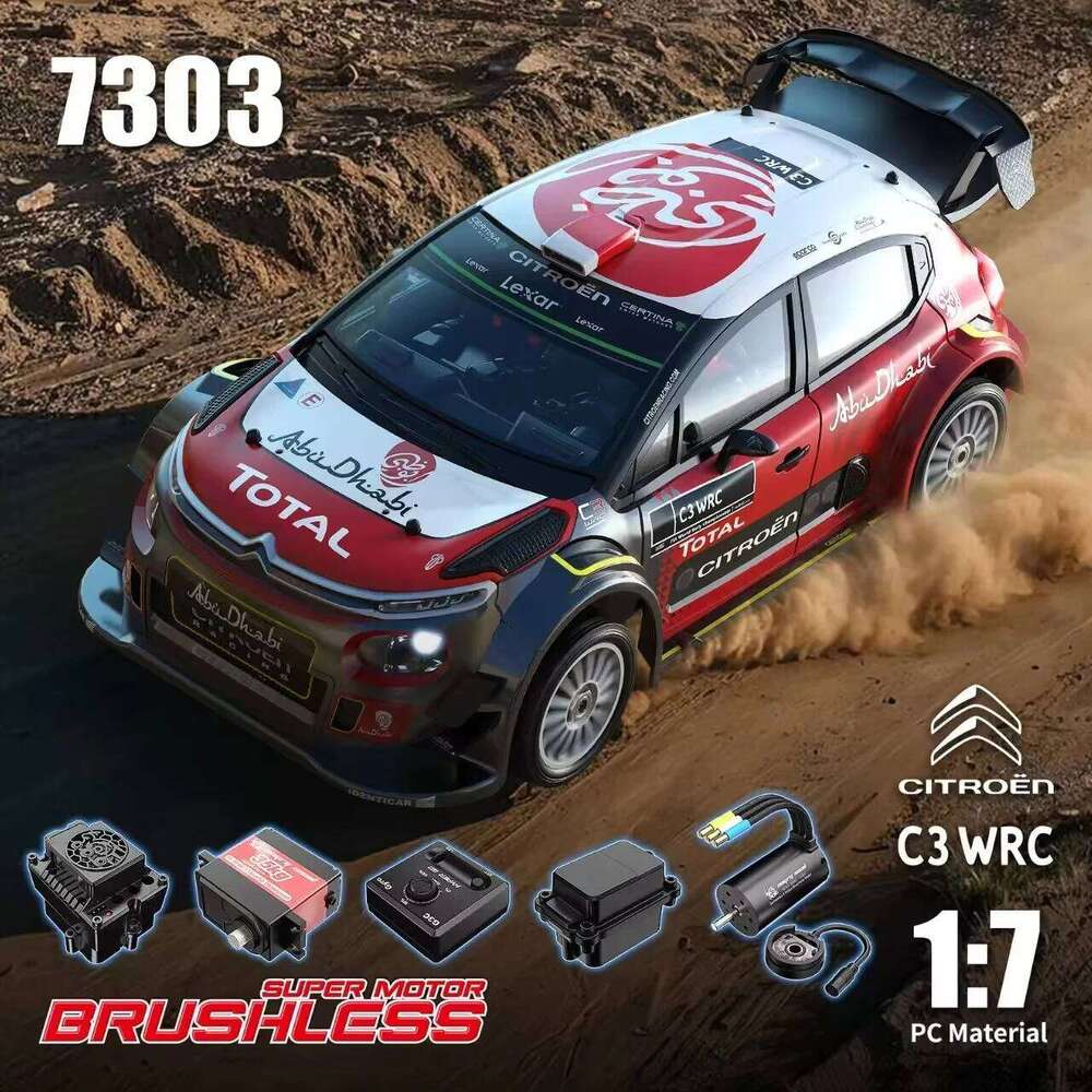 2025 Hot 7303 Go 1/7 Rc C3 Endurance Race Simulation Of High-Speed 4wd Drift Climbing Car Luxury Birthday Gift Boy Y260131