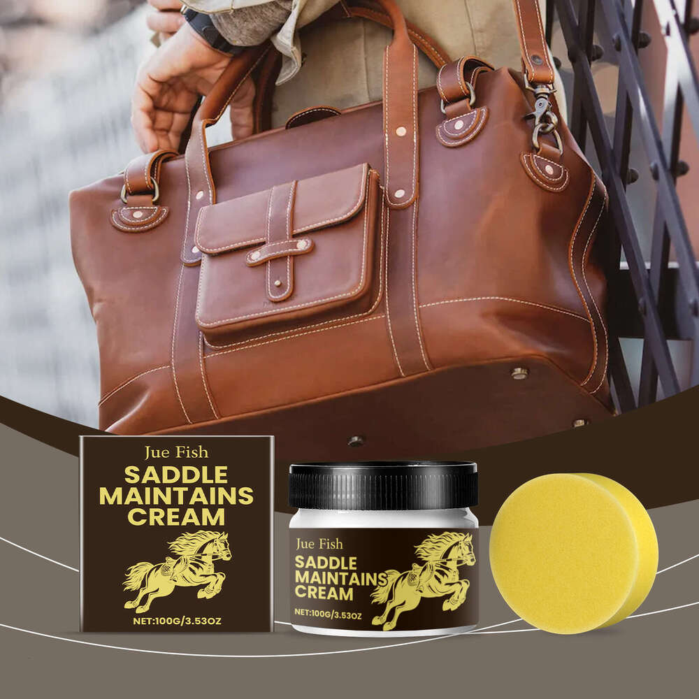 Care Saddle Soap Oil Wax Cleaning Leather Maintenance Protective Cream S260202