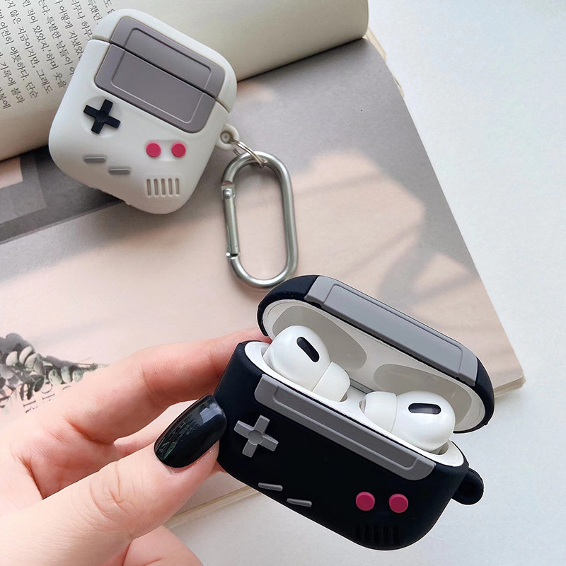 Game Console Compatible AirPods Protective Silicone Wireless Bluetooth Earphone 4th Generation Case Anti-Shell