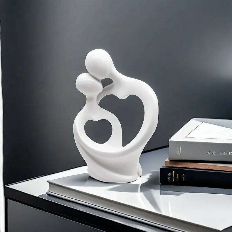Style Abstract Figure Art Couple Ornaments Nordic Minimalist Home Decoration Valentine's Day Gifts Y260202
