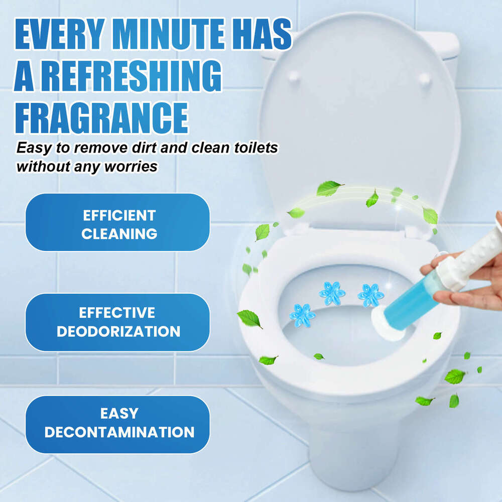 jakehoe Bowl Flower Bathroom Toilet Deodorizer Odor Urine Stain Remover Cleaner S260202