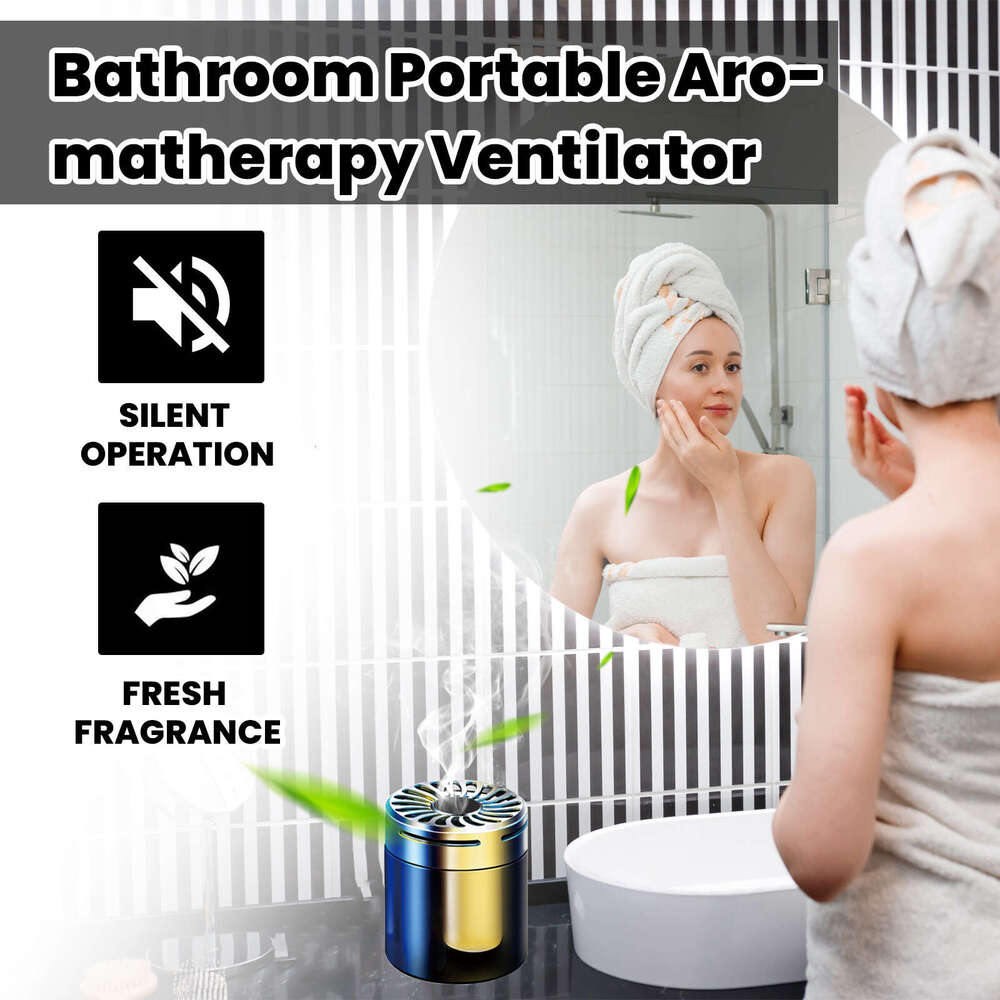 Portable Ventilation Car Aromatherapy Bathroom Bedroom Deodorizing Fragrance Ornament S260202