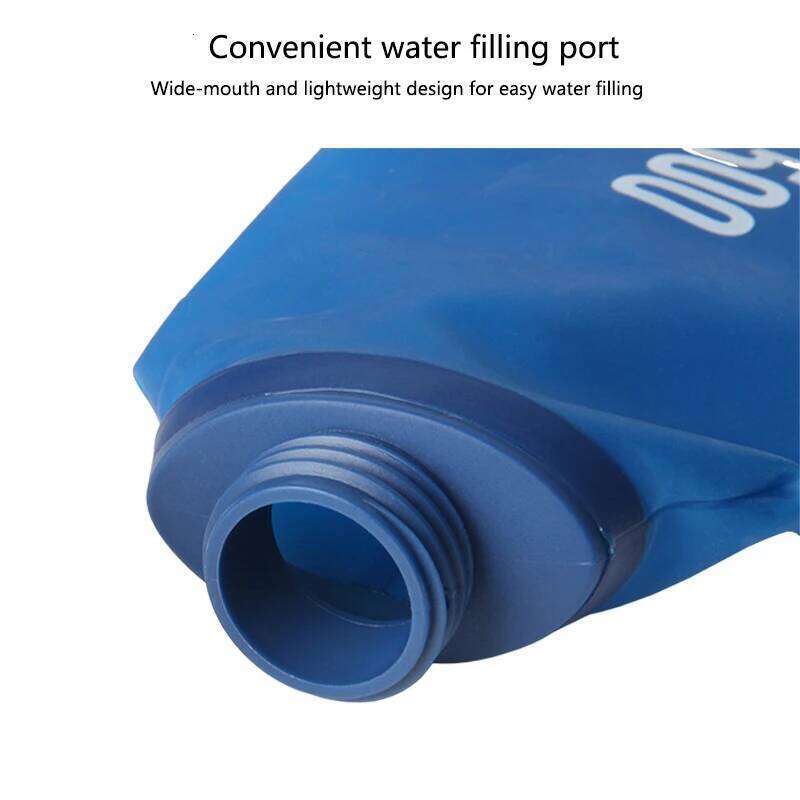 Flexible TPU Sports Water Bottle, Foldable, Lightweight, Silicone Nozzle, BPA-Free, Hydration Flask for Outdoor Hiking and Runni Z260202