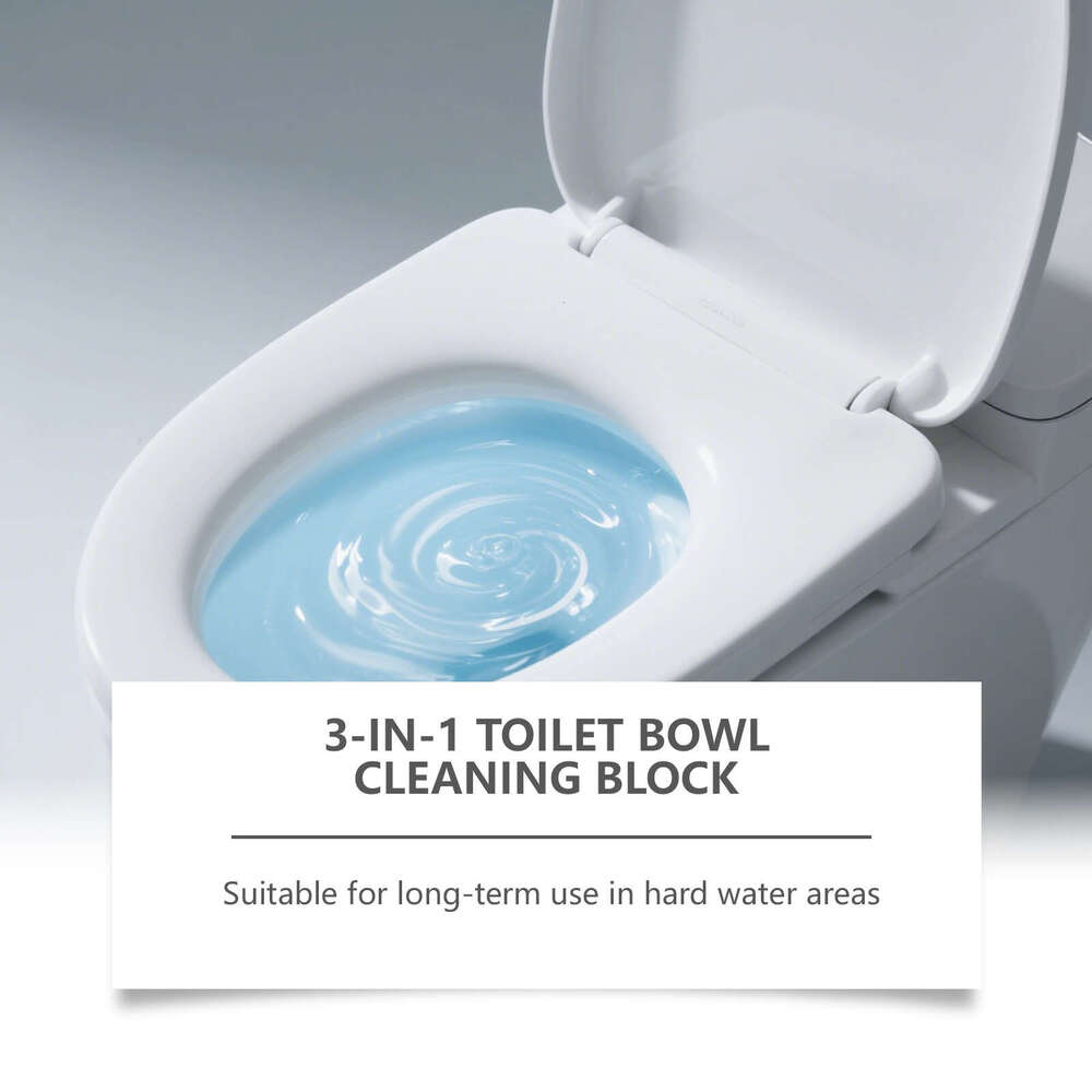 Jue Fish 3-in-1 Block Convenient Household Cleaning Toilet Stains Freshening Odor S260202
