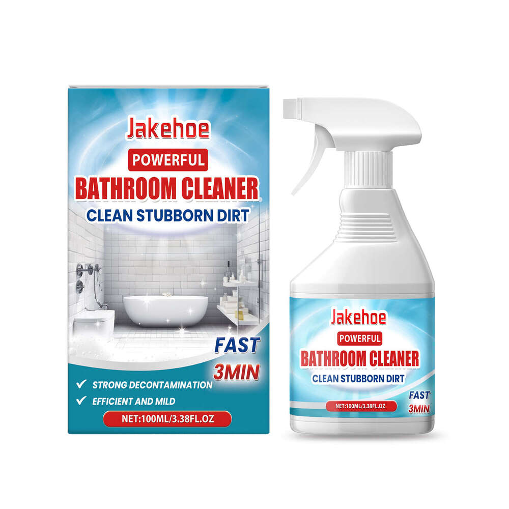 Jakehoe for Cleaning Bathroom Glass Doors Bathtubs, Stain and Water Spot Remover Cleaner S260202