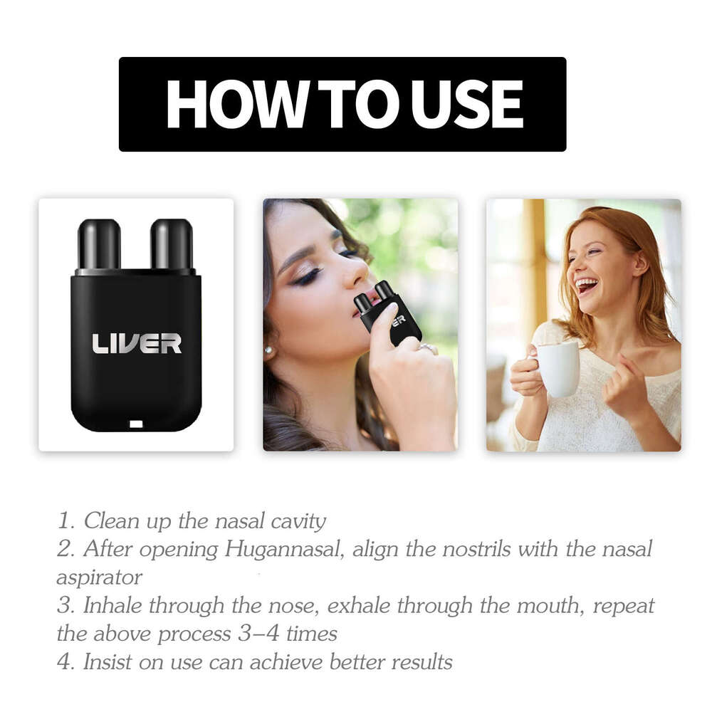 OUHOE Inhaler Relieves Congestion Discomfort Repair Cleaning Body Care Nasal Aspirator S260131