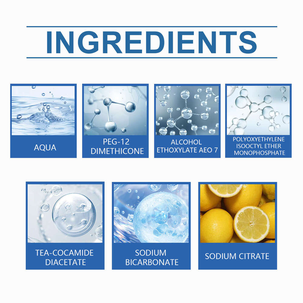 JAYSUING Bathroom Foam Cleaner Tile Glass Bathtub Water Stains Scale Remover Cleaning Agent S260202