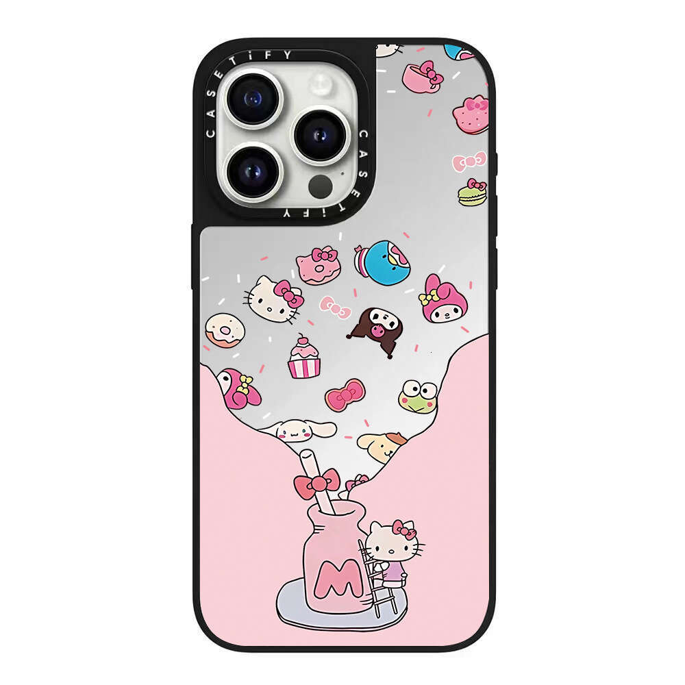 CASETi Fun Pet Dog Paradise Simple Couple Cartoon Cute Apple 16pro Phone Case 15proma S260128