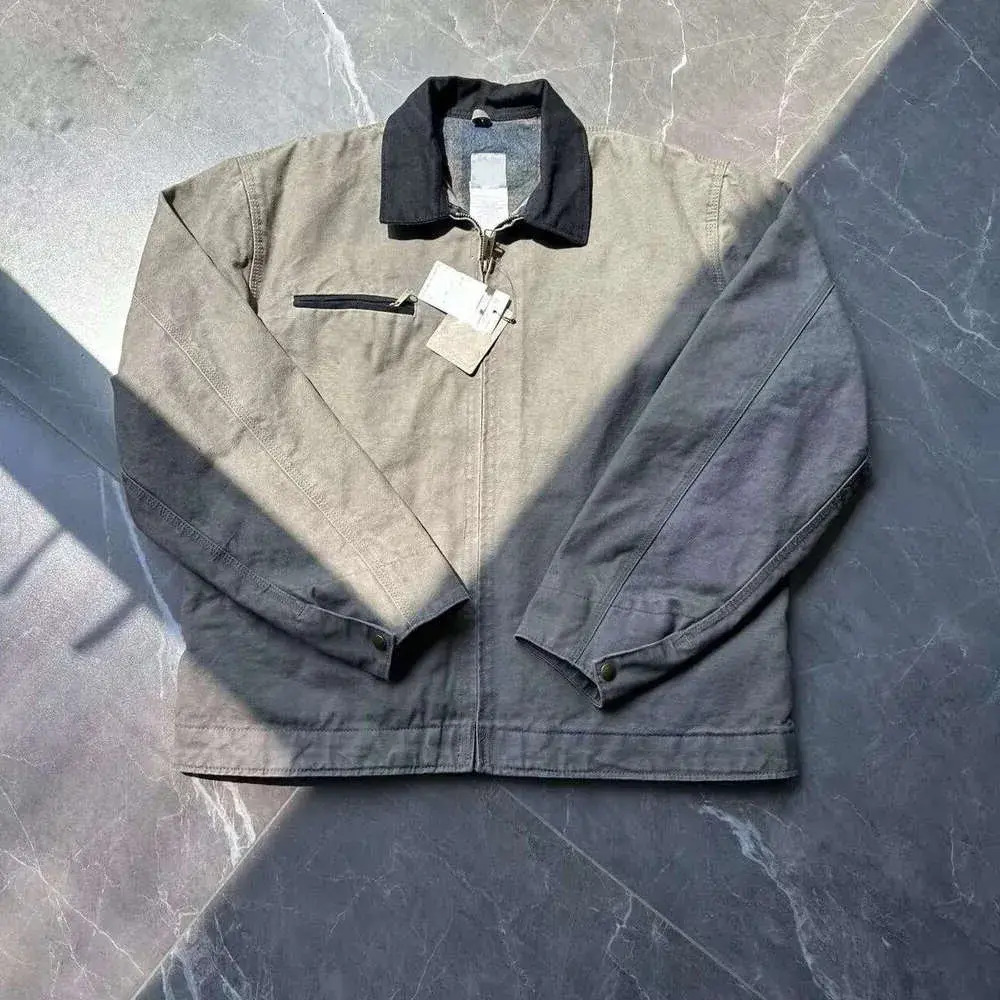 Carharttity Designer Vintage Jacket Unisex Men Women American Style Detroit Work Wear Couple Hip Hop Retro Streetwear Cargo Jackets Pant Carharretes Clothes 93A