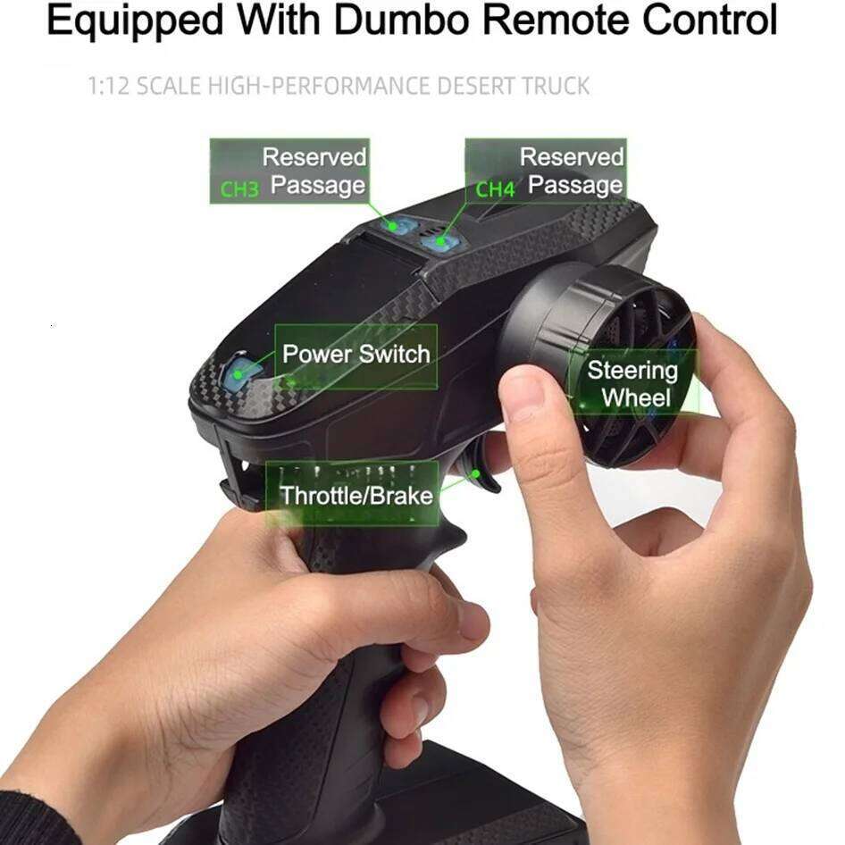 Professional 4WD Brushless Off-Road RC Racing 90KM/H Hydraulic Shock Absorber Waterproof ESP LED Light Radio Control Truck Y260131