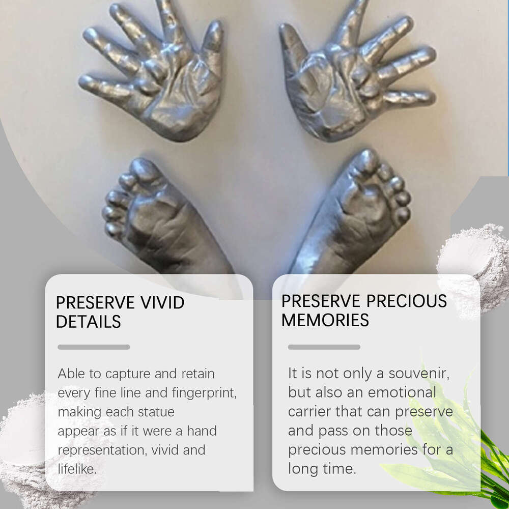 Dowmoo Mold Powder Set Making Souvenir 3D Clone Hand Model Toy Gift S260202