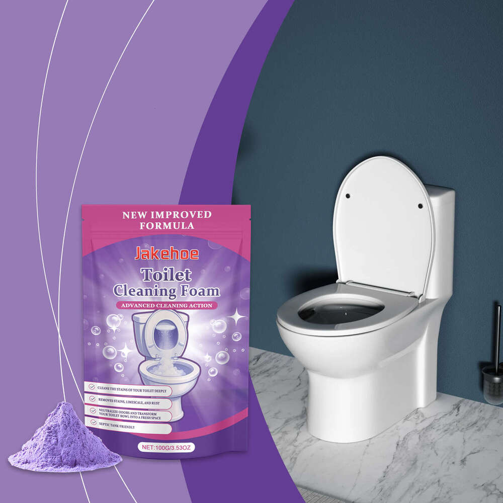 Jakehoe Cleaner Odor Removal Yellow Stain Dirt Glaze Care Household Toilet Cleaning Powder S260202