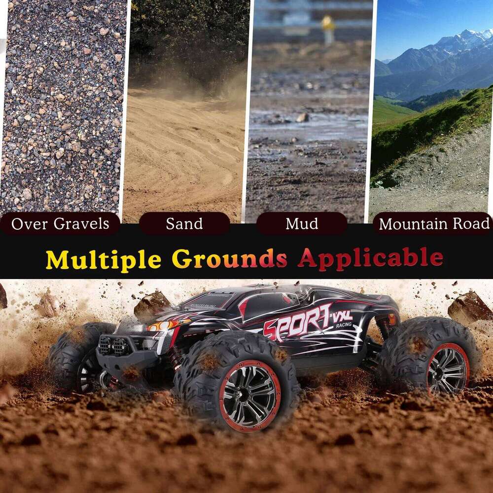 X-03 X-04 1/10 Scale 2.4Ghz 4WD High Speed Big Wheels Off-Road Rock Race Truck Electric RC Remote Control Car Y260131