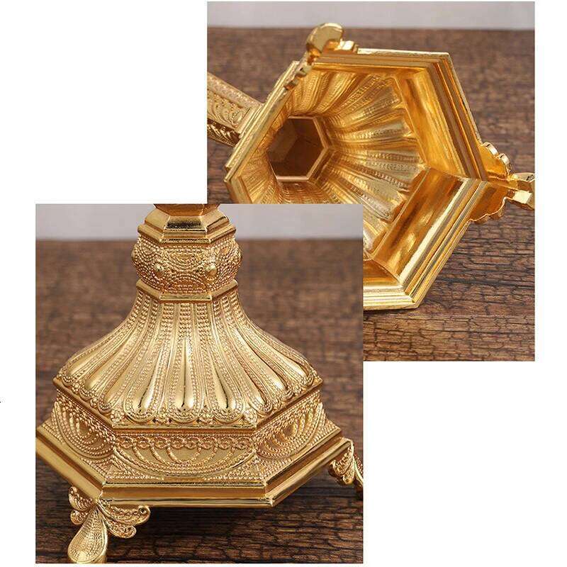 PEANDIM European Elegant Candlestick Romantic Wedding Party Candlelight Stick Candle Holders Centerpieces For Home Table Decor Y260131