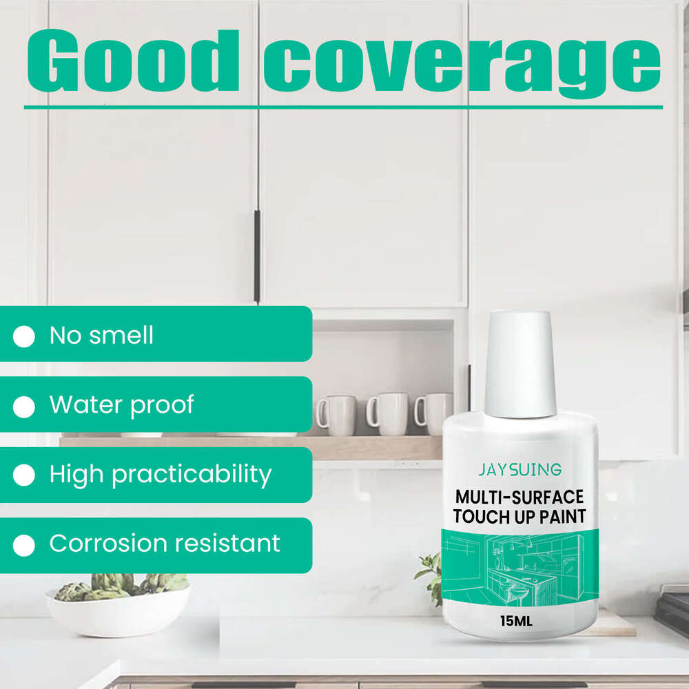Multi-Surface Touch-Up Graffiti Cover Wall Mold Repair Crack Refurbishment Paint S260202