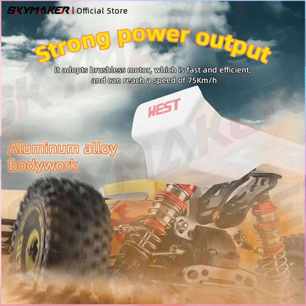WLtoys RC Car 144010 V8 Racing 1:14 2.4G 4WD 75km/h Electric High Speed Brushless Off-Road Remote Control Drift Toys Gift Y260131