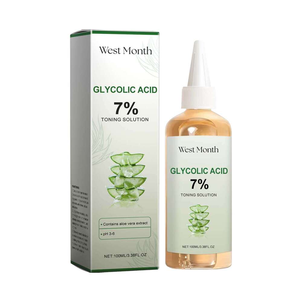 West Month Glycolic Acid Toner Gentle Moisturizing Hydrating Brightening Skin Refreshing Hydration S260131