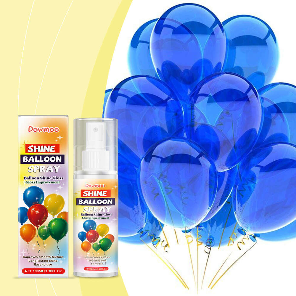 Dowmoo Balloon Gloss Party Festival Decoration Evenly Non-Sticky Shiny Spray S260202