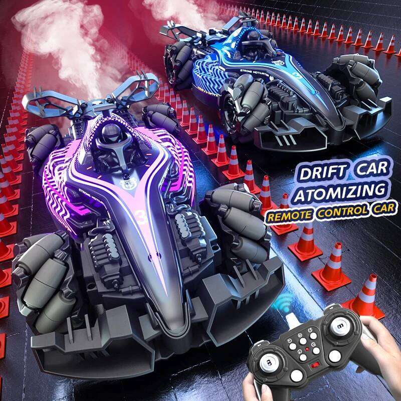 JJRC Q186 Single Hand Gesture Double Cool Light Spray Rc Racing Toy Remote Control Stunt Car Toys for Boys Gifts Y260131