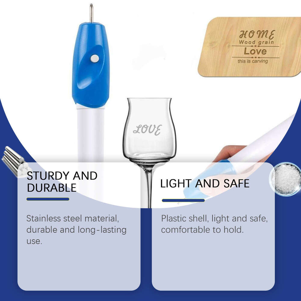 Portable Electric Woodworking Wood Effect Art Engraving Pen S260202