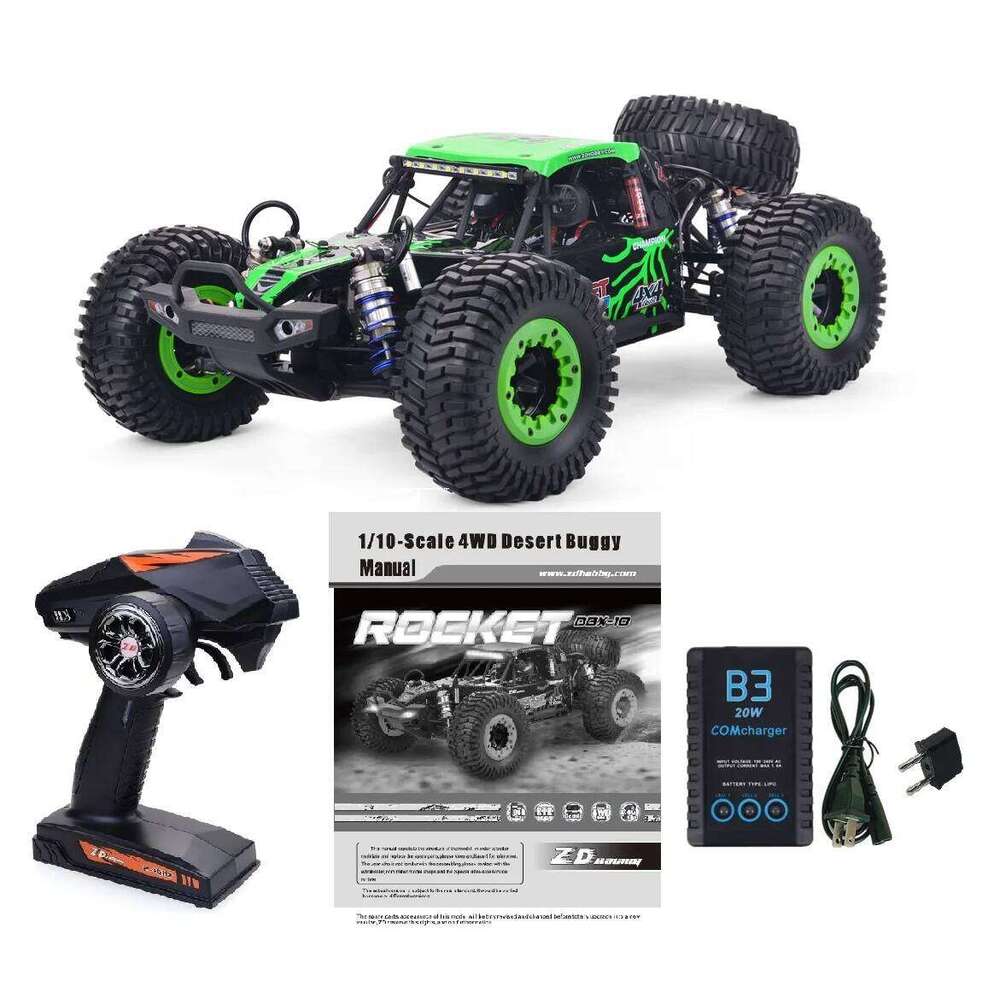 ZD Racing DBX 10 1/10 4WD 2.4G Truck Brushless High Speed Off Road Vehicle 80KM/h Remote Control Desert Car Kid Toys Y260131