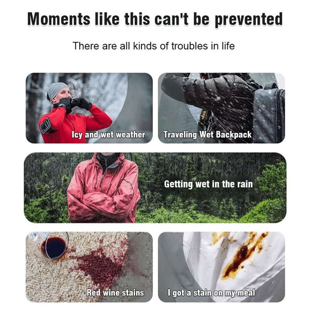 Jakehoe Nano Stain Removal for Jackets Shoes, Waterproof and Snowproof Cleaning Spray S260202