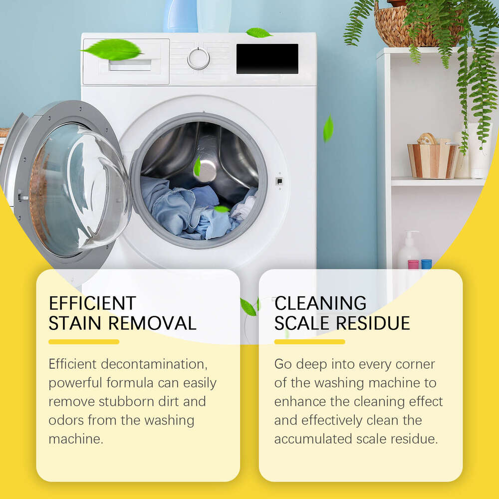 Jakehoe Cleaner Daily Household Care Cleaning Maintenance Washing Machine Tub Stain Removal Descaling S260202
