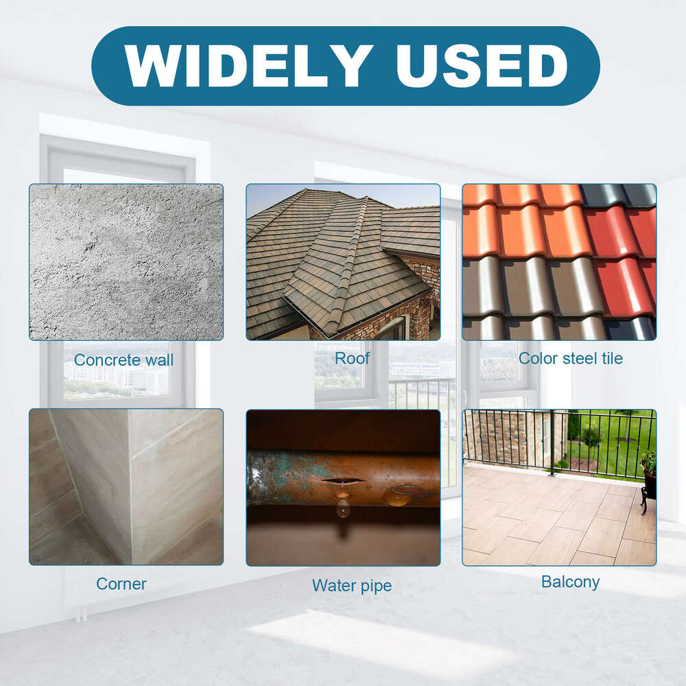 Leak Repair Spray for Bathroom Tiles Exterior Walls, Penetrating Invisible Waterproof and Moisture-Proof S260202