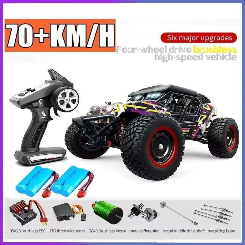 SCY 16106 PRO RC Car 70KM/H 1/16 4WD Off-Road Drift Brushless Electric High Speed Remote Control Vehicle Children Toy Crawler Y260131