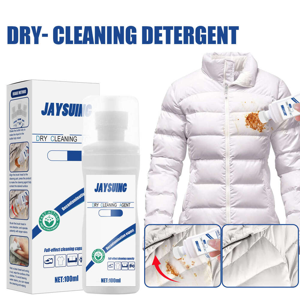 Jaysuing Sponge Head White Shoes Down Jacket Cleaner Remover Dry Cleaning Clothes Oil Stain Mattress No-Wash Agent S260202