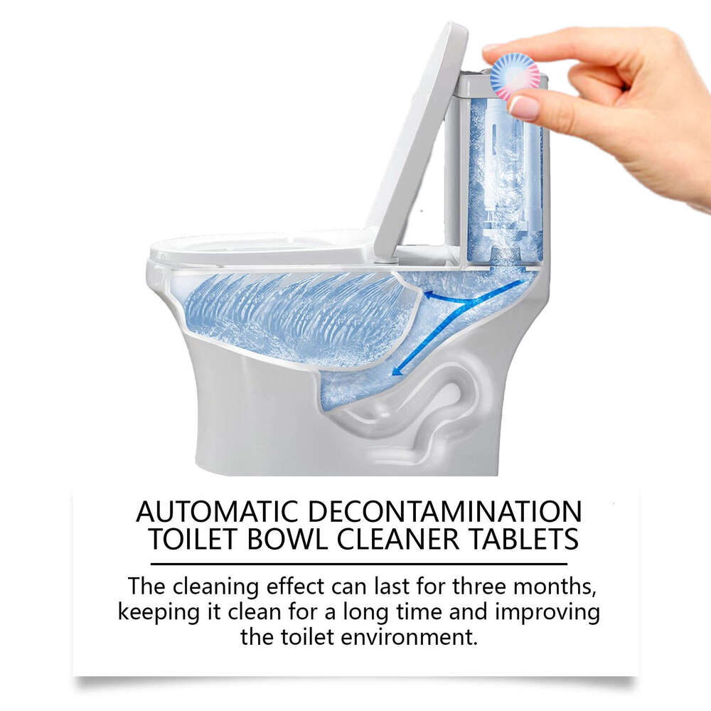 Jue-Fish Bathroom Toilet Urine Stains Dirt Odor Removal Fresh Scent Cleaning Block S260202