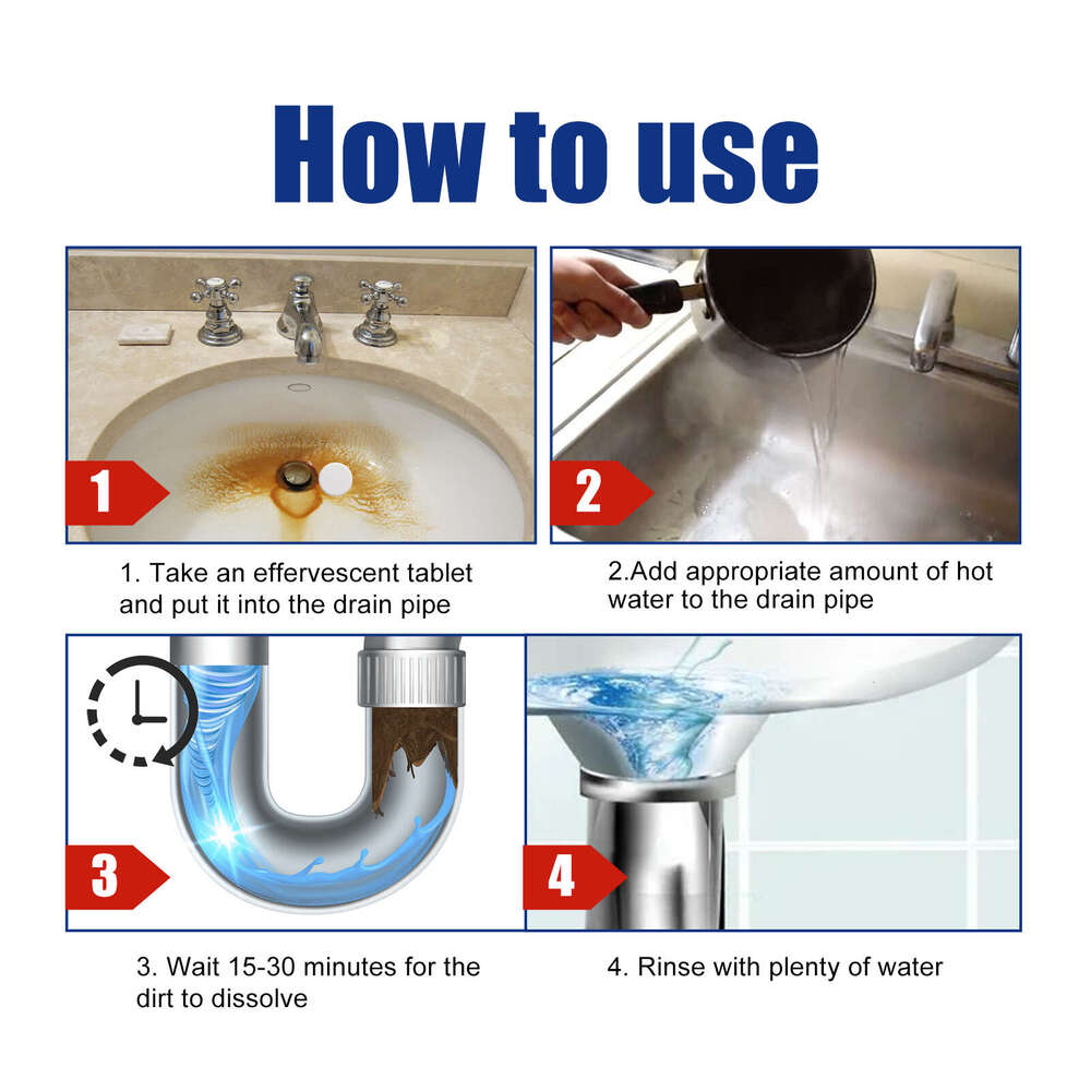 Jue-Fish Cleaner Toilet Kitchen Drain Pipe Anti-Clogging Deodorizing Cleaning S260202