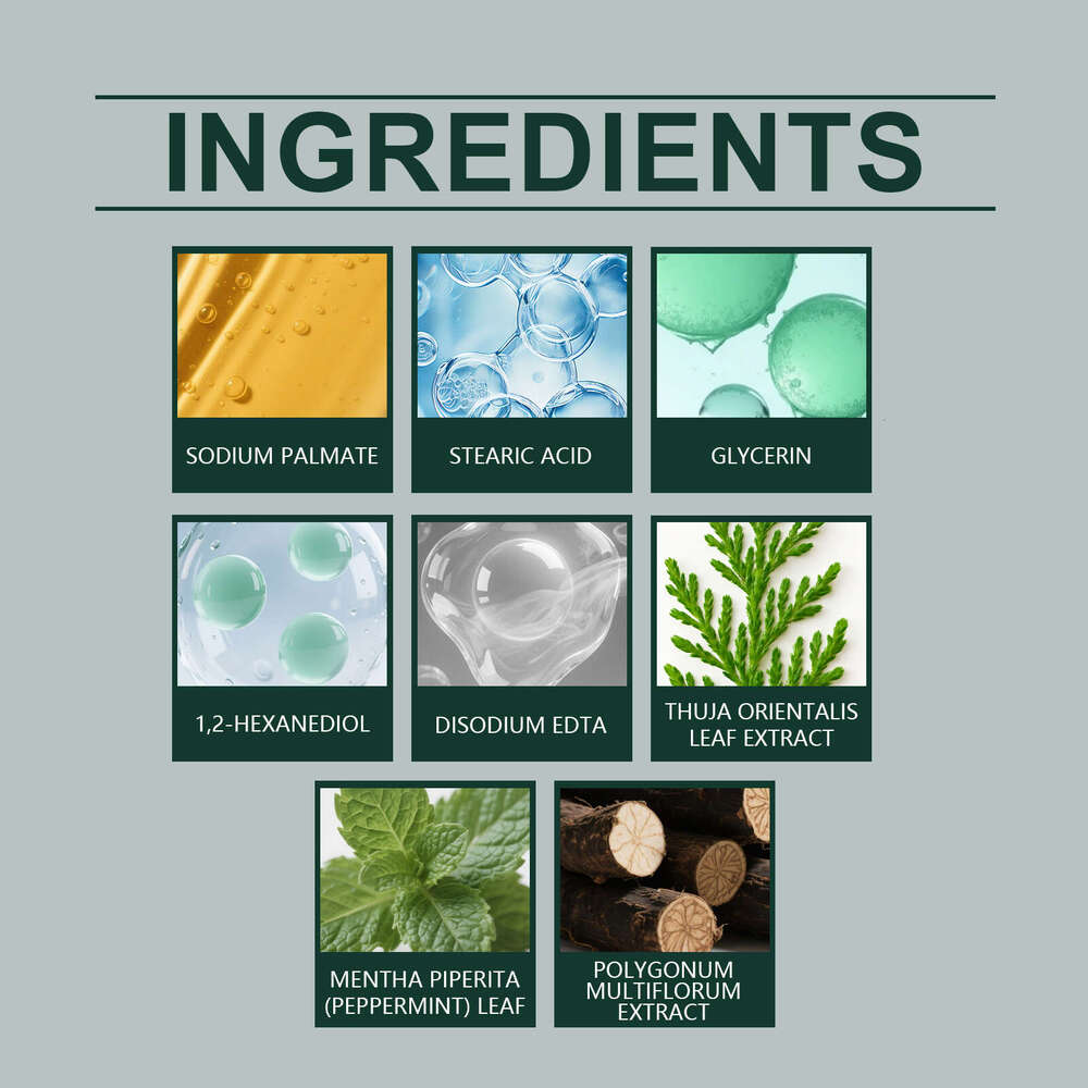 HOEGOA Herbal Nourishing Shampoo Cares for Hair, Cleanses, Softens, Shines, Refreshes, Non-Greasy Soap S260131