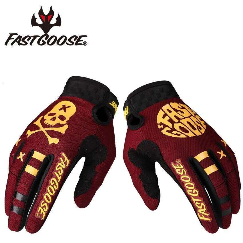 FASTGOOSE Motocross MX Motorcycle Full Finger Bike BMX MTB ATV Off Road Mountain Cycling Luvas Moto Sports Gloves X XJ260202