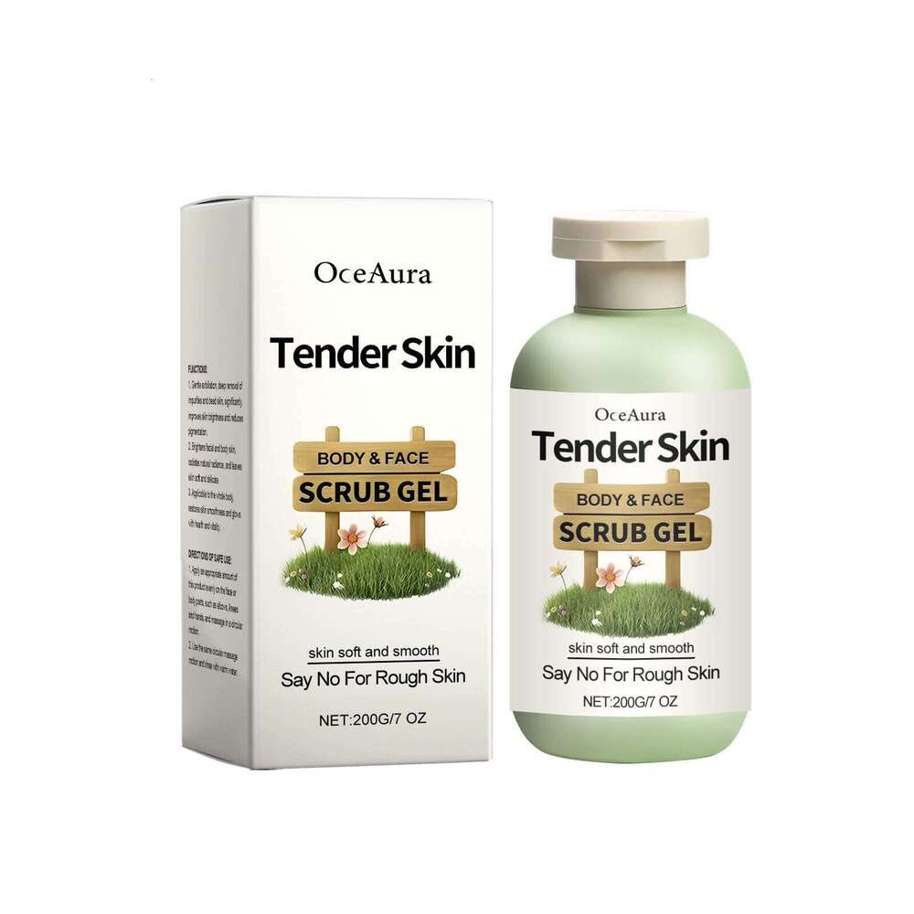 OceAura Exfoliating Care Gel Gentle Exfoliation Tender Cleansing Moisturizing Body Skin S260131