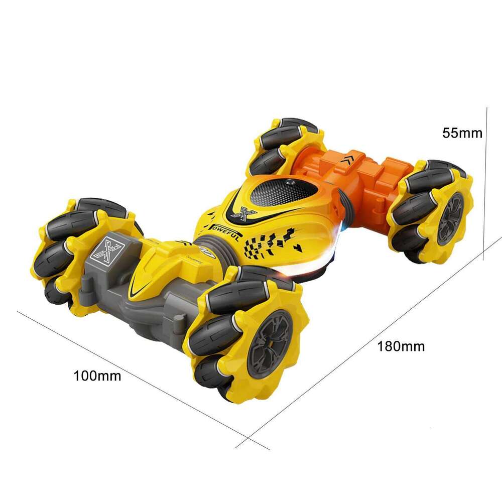 4WD Car 2.4G Radio Remote Control Cars RC Watch Gesture Sensor Rotation Twist Stunt Drift Vehicle Toy for CHildren Kids Y260131