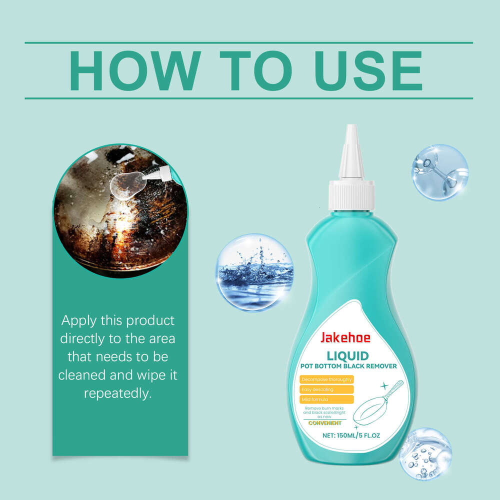 Jakehoe Kitchenware Pot Bottom Grease Oil Stains Cleaning Polishing Anti-Rust Multi-Effect Cleaner S260202