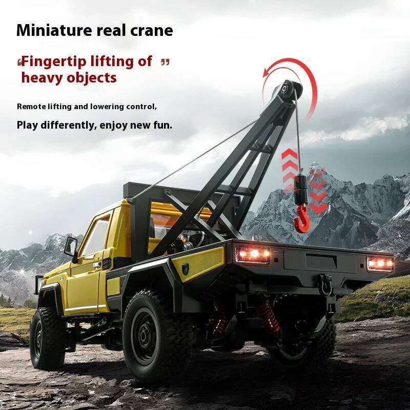 MN model vehicle MN82S 82T Remote control truck for crane 1/12 Upgrade the internal components Controllable hook Children gifts Y260131