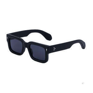 Retro thick-framed square sunglasses Multi-color UV-protective glasses Suitable for street style and vacation outings