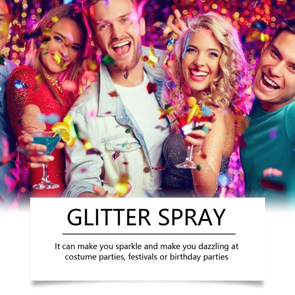 ing Spray Hair and Body, Collarbone Spray, Glitter Powder for Festive Celebrations S260202