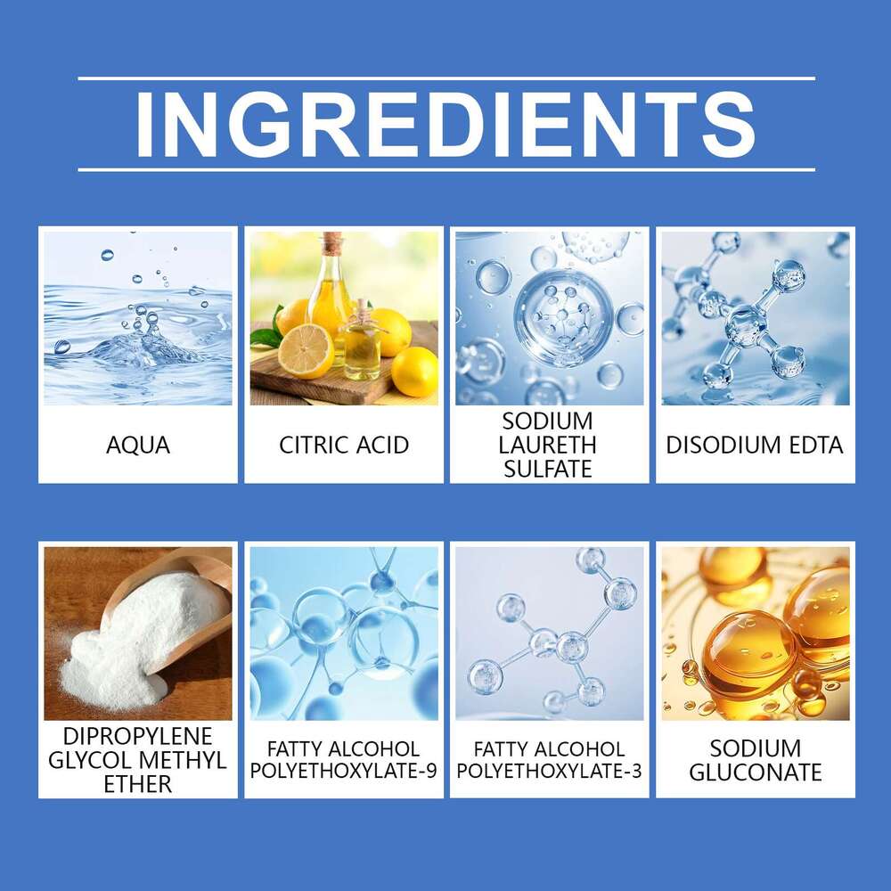 JAKEHOE Heavy Oil Stain Household Stove Kitchen Range Hood Degreaser Multi-Purpose Cleaner S260202